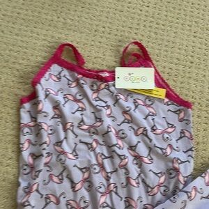 Esme NWT Flamingo pajamas set